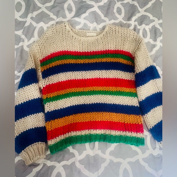 Knit multi color sweater - Picture 5 of 5